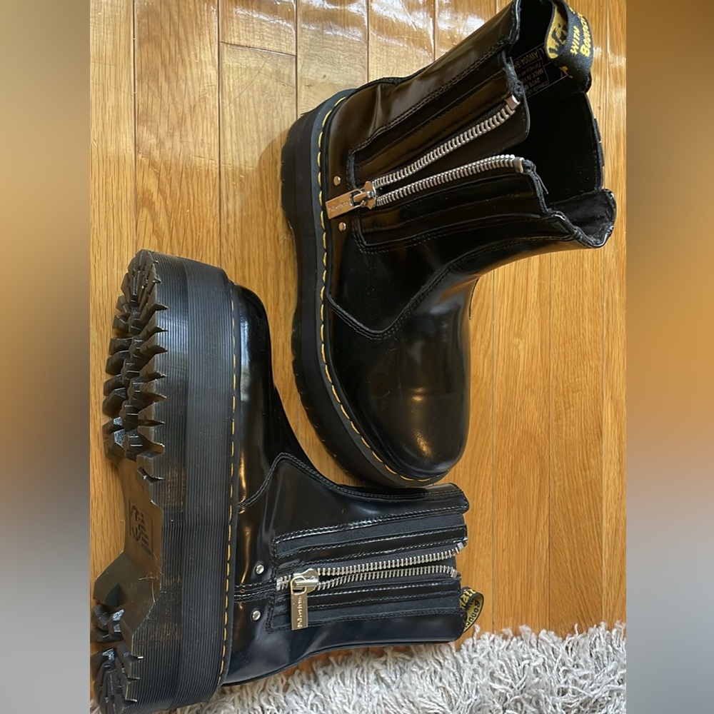 Doc Marten platform boots